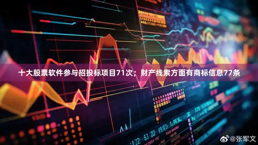 十大股票软件参与招投标项目71次；财产线索方面有商标信息77条